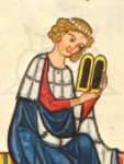 Detail der Tafel 28 des Codex Manesse